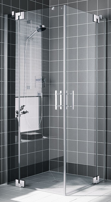 Kermi Filia XP sprchové dvere 90 cm výklopné strieborná lesklá/priehľadné sklo FXEPR09020VPK