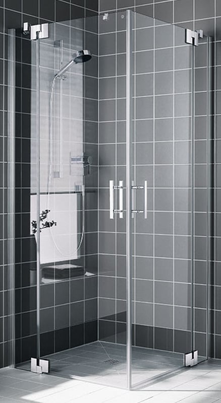 Kermi Filia XP sprchové dvere 100 cm výklopné strieborná lesklá/priehľadné sklo FXEPR10020VPK