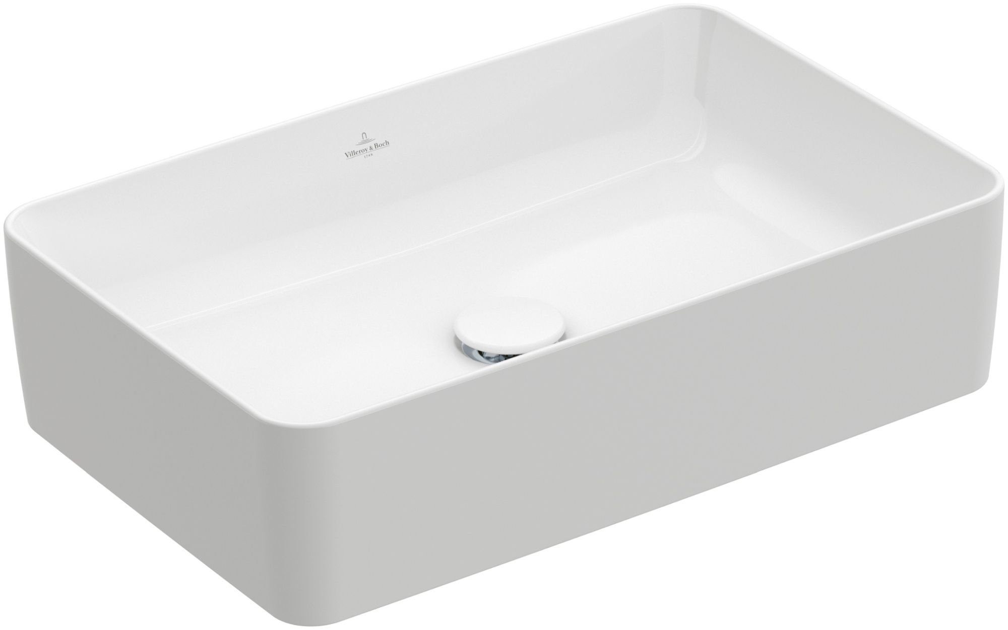 Villeroy & Boch Collaro umývadlo 56x36 cm obdĺžnik pultové umývadlo biela 4A205601