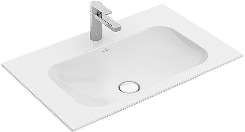 Villeroy & Boch Finion umývadlo 80x50 cm obdĺžnik umývadlo na nábytok biela 416481R1