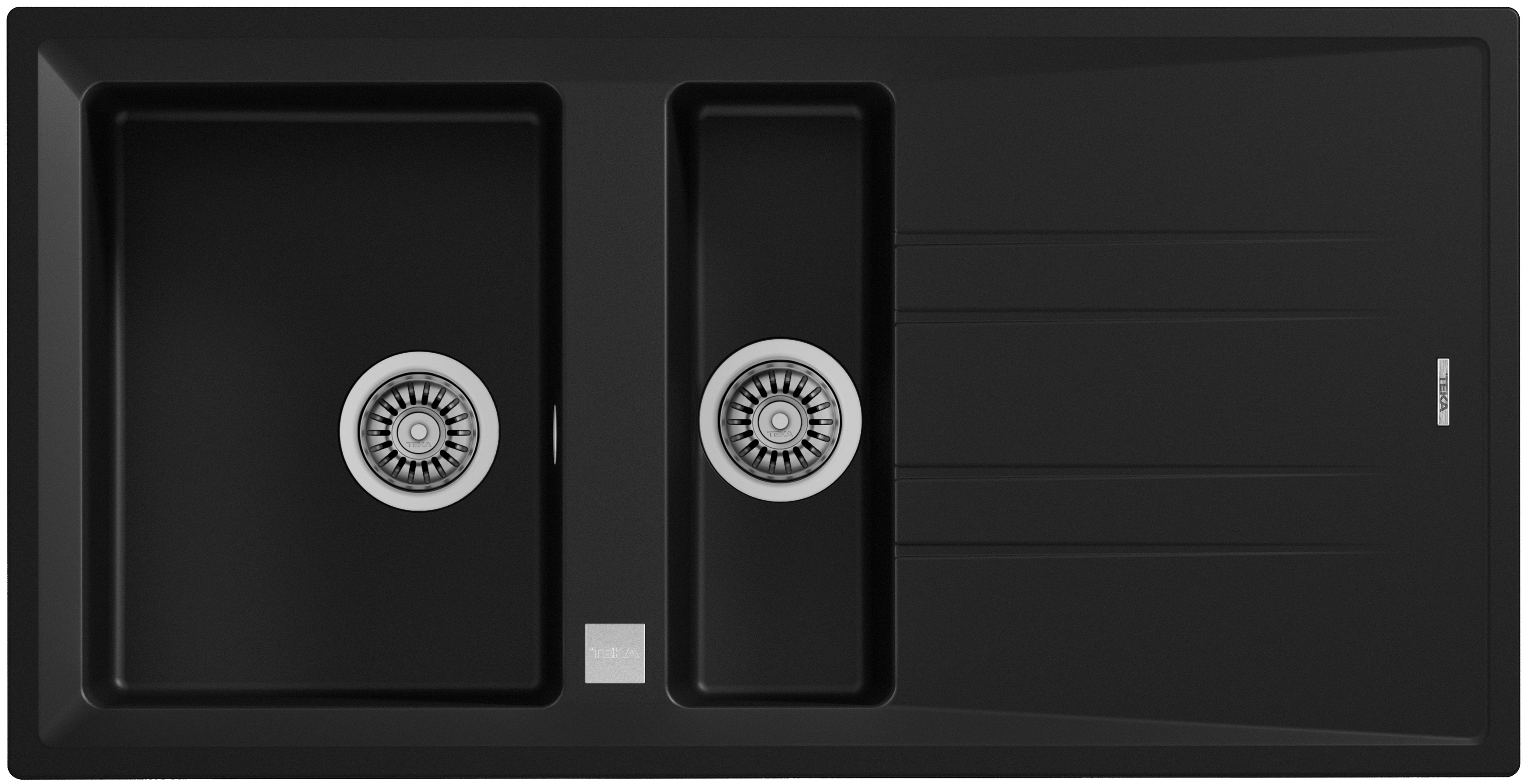 Teka Stone tegranitový drez 100x51 cm čierna 115360008
