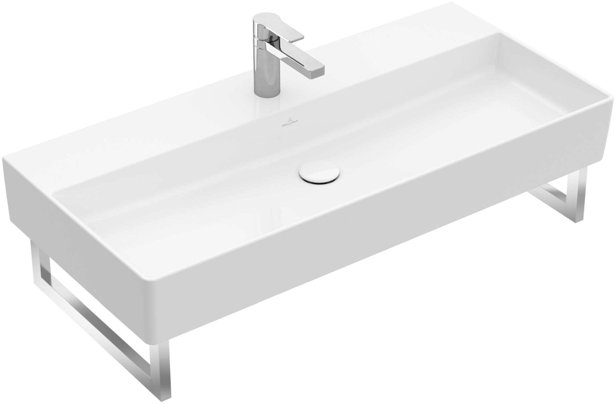 Villeroy & Boch Memento 2.0 umývadlo 100x47 cm obdĺžnik klasické umývadlo biela 4A22A501
