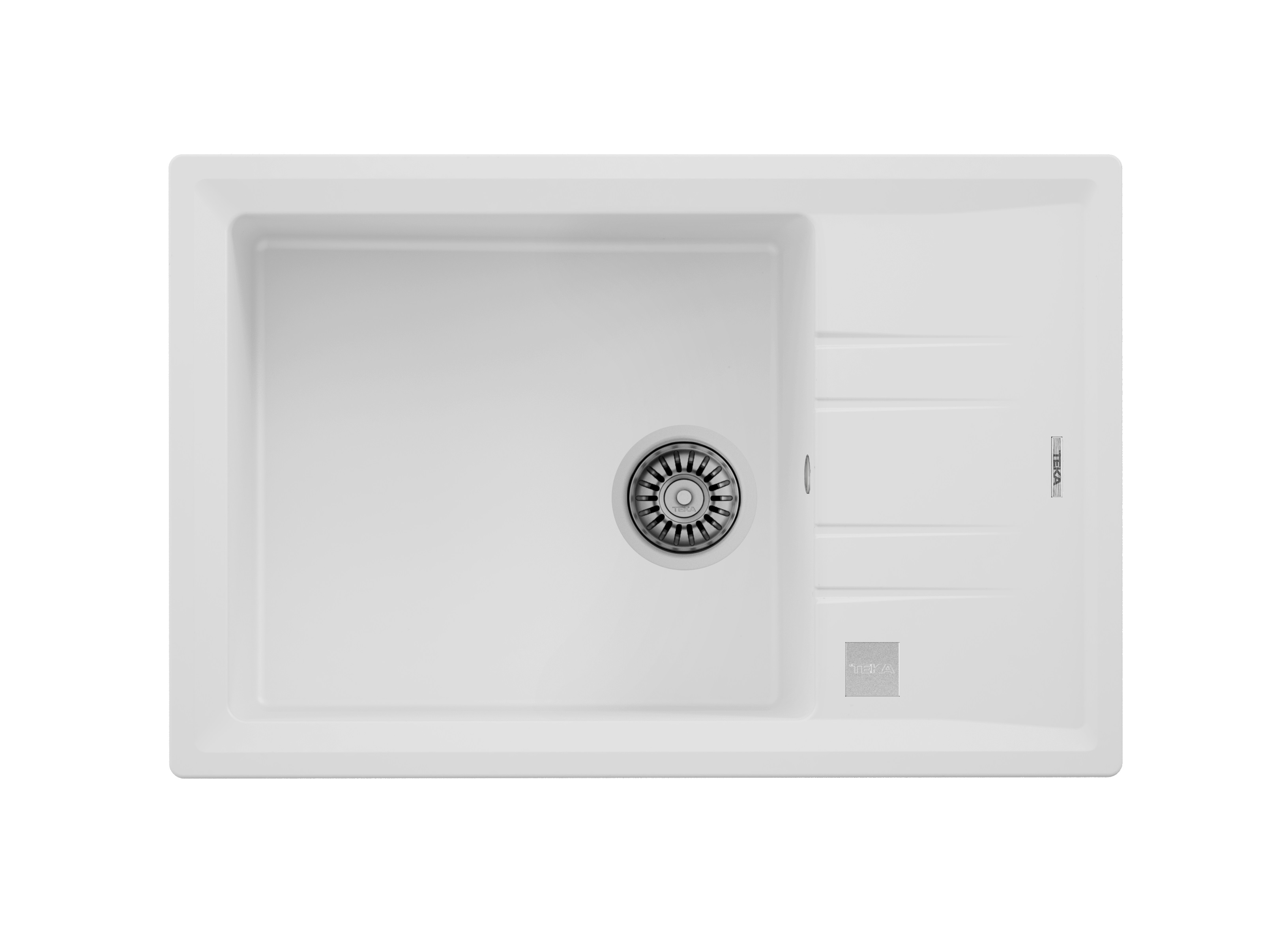 Teka Stone tegranitový drez 78x51 cm biela 115330040