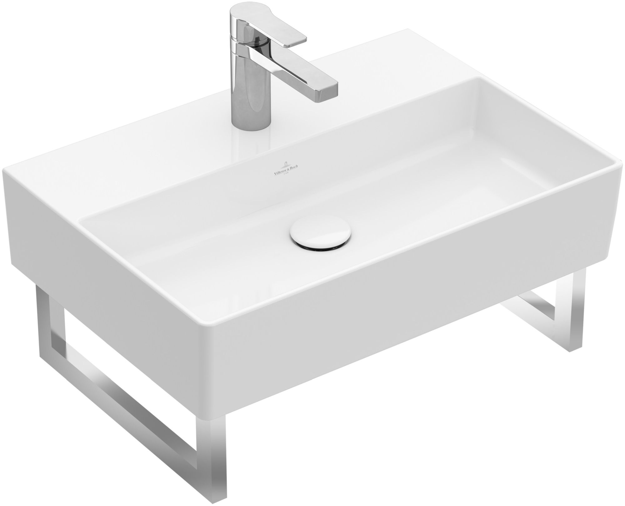 Villeroy & Boch Memento 2.0 umývadlo 50x42 cm obdĺžnik klasické umývadlo biela 4A225001