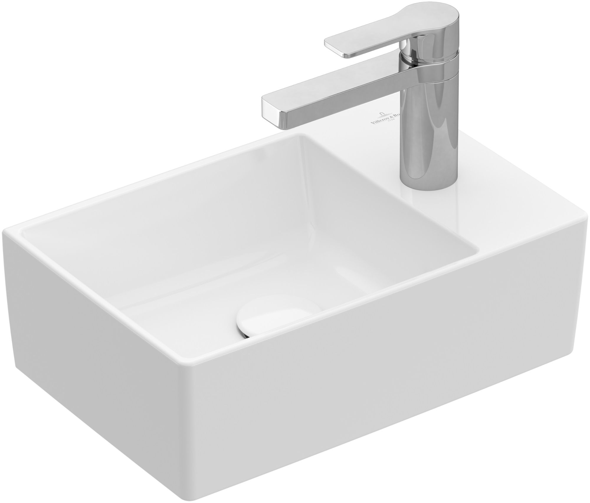 Villeroy & Boch Memento 2.0 umývadlo 40x26 cm obdĺžnik pultové umývadlo biela 43234G01