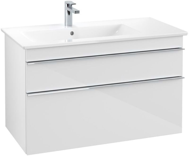 Villeroy & Boch Venticello skrinka 95.3x47.7x59 cm závesná kúpeľňová skrinka pod umývadlo biela A92701DH