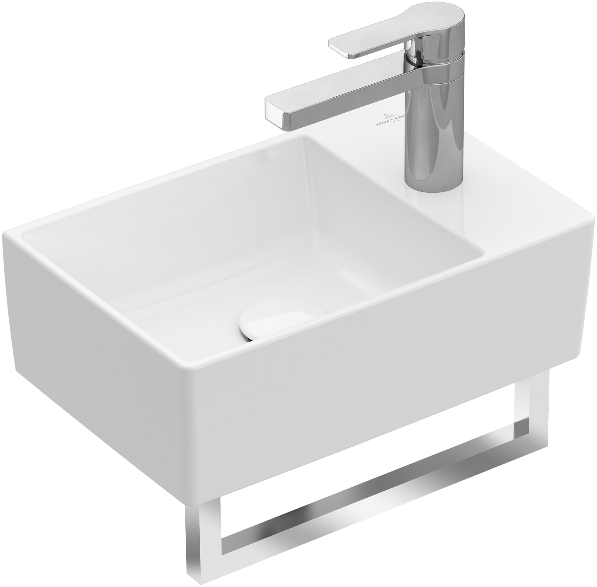 Villeroy & Boch Memento 2.0 umývadlo 40x26 cm obdĺžnik klasické umývadlo biela 432340R1