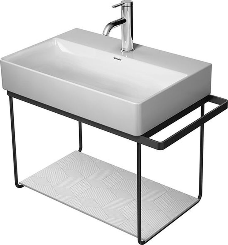Duravit DuraSquare polica 57 cm čierna 0099688400
