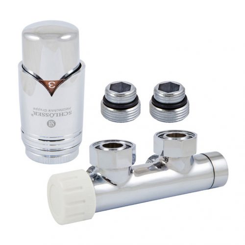 Schlosser termostatická súprava chróm 612100007