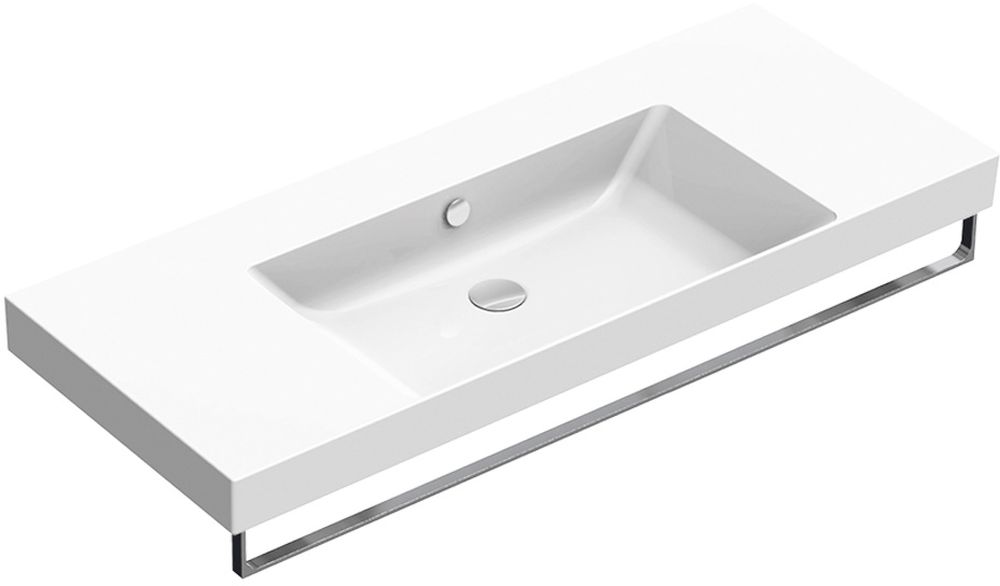 Catalano Zero umývadlo 125x50 cm obdĺžnik biela 1125ZEUP00