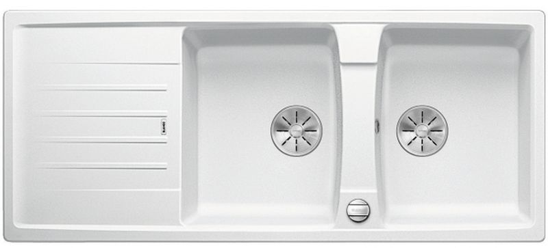 Blanco Lexa 8 S granitový drez 116x50 cm biela 524974