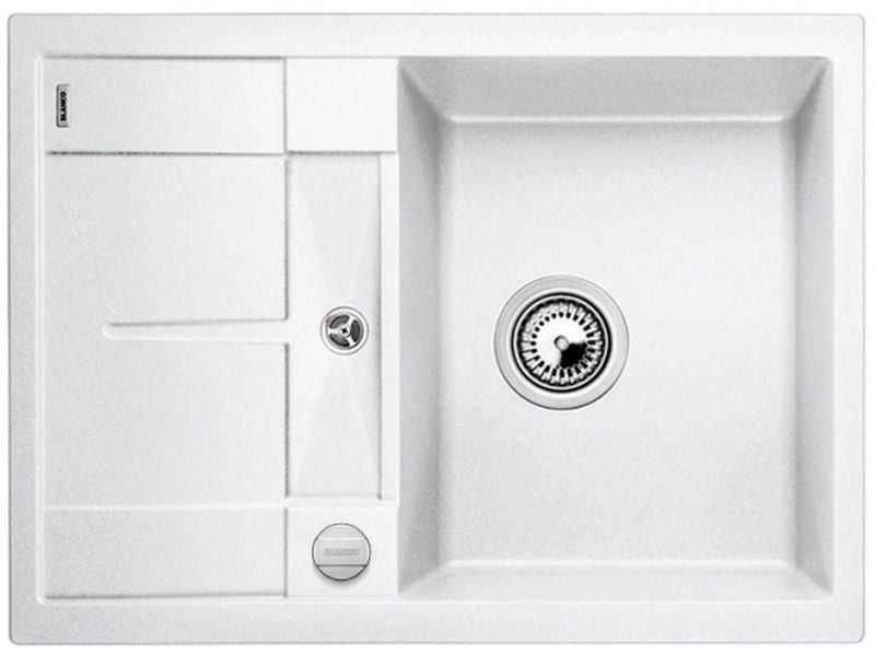 Blanco Metra 45 S Compact granitový drez 68x50 cm biela 519576