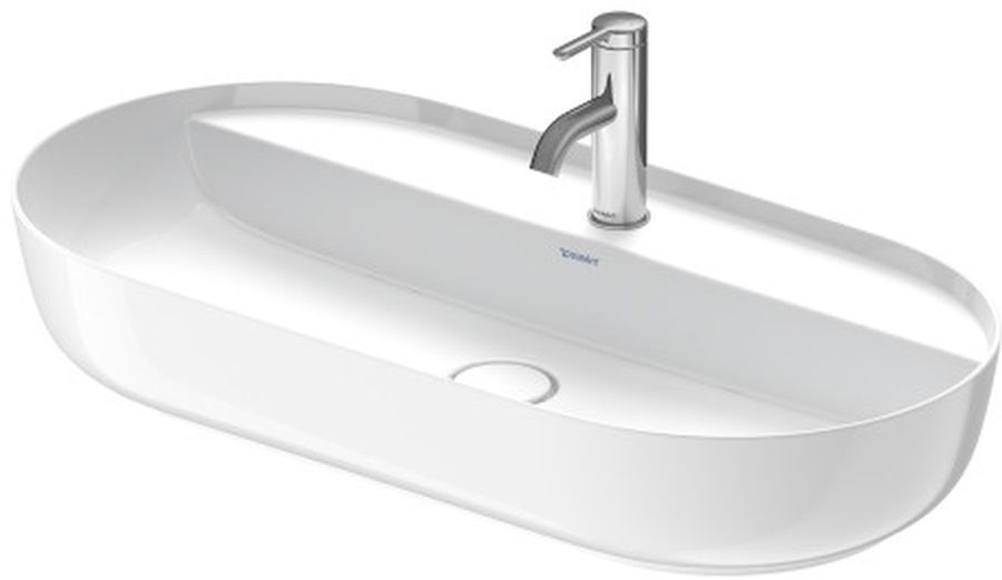 Duravit Luv umývadlo 80x40 cm oválny pultové umývadlo dvojfarebná 0380802600