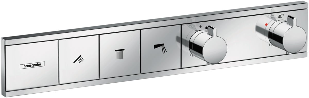 Hansgrohe RainSelect vaňová/sprchová batéria podomietková áno chrómová 15381000