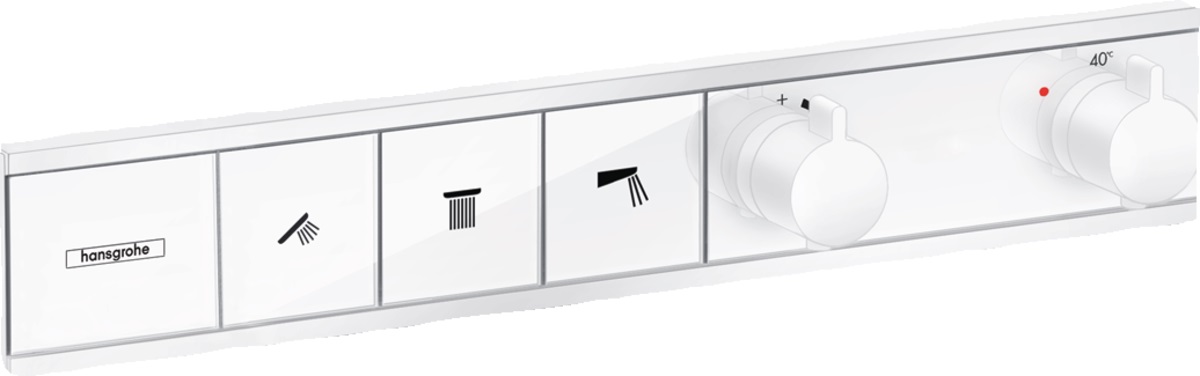 Hansgrohe RainSelect vaňová/sprchová batéria podomietková áno biela 15381700