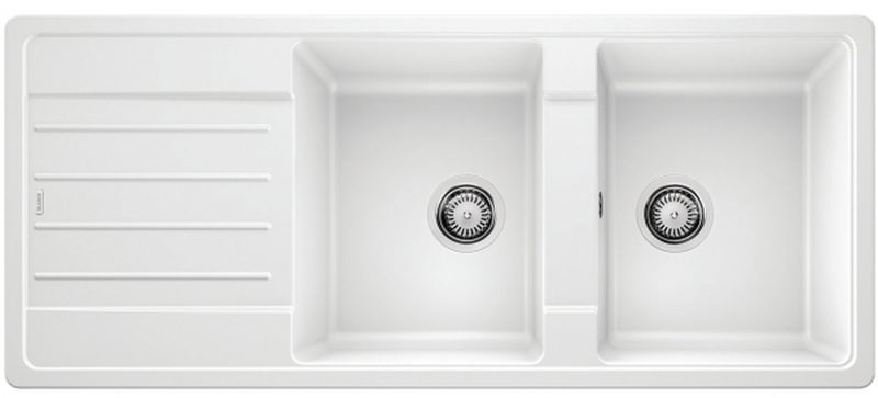 Blanco Legra 8 S granitový drez 116x50 cm biela 523165