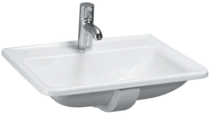 Laufen Pro A umývadlo 56x44 cm obdĺžnik vstavané umývadlo biela H8139610001041