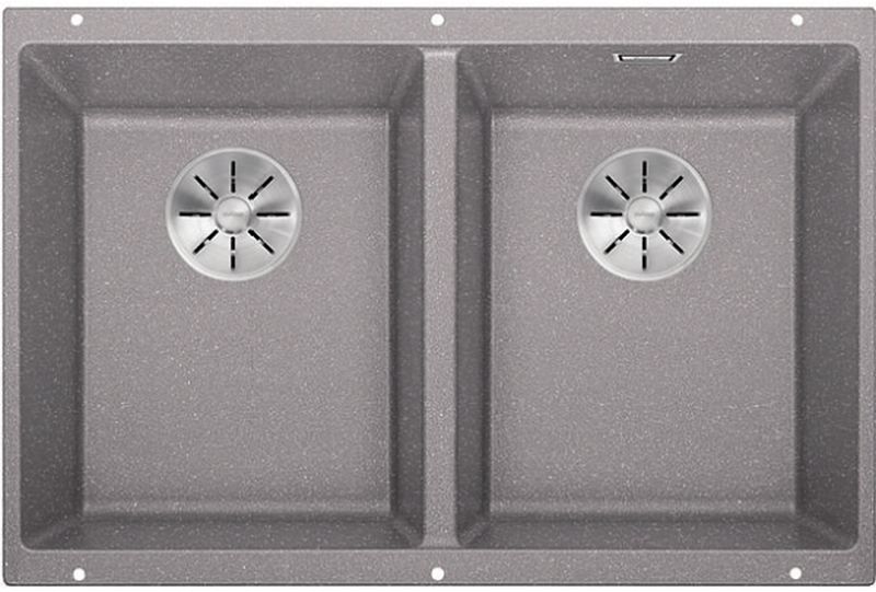Blanco Subline 350/350-U granitový drez 75.5x46 cm sivá/grafitová/ónyxová 523576
