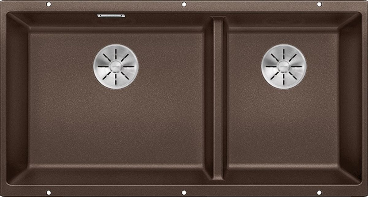 Blanco Subline 480/320-U granitový drez 82.5x40 cm hnedá 523593