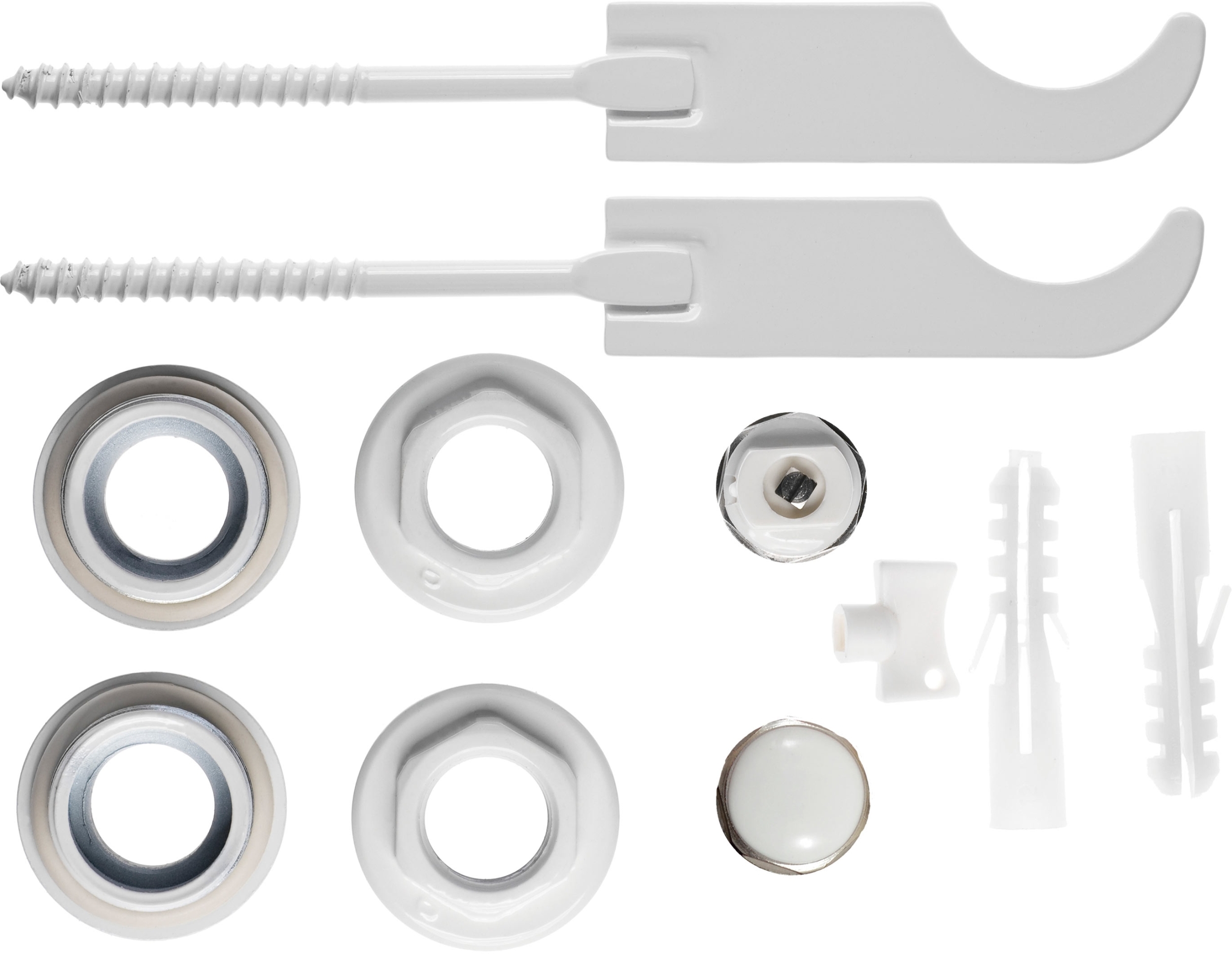 Ferro súprava pre radiátor, zátky a držiaky na zavesenie ZGG2B