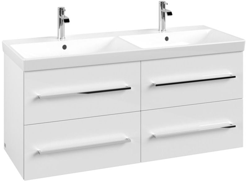 Villeroy & Boch Avento skrinka 118x45.2x51.4 cm závesné pod umývadlo biela A89300B4