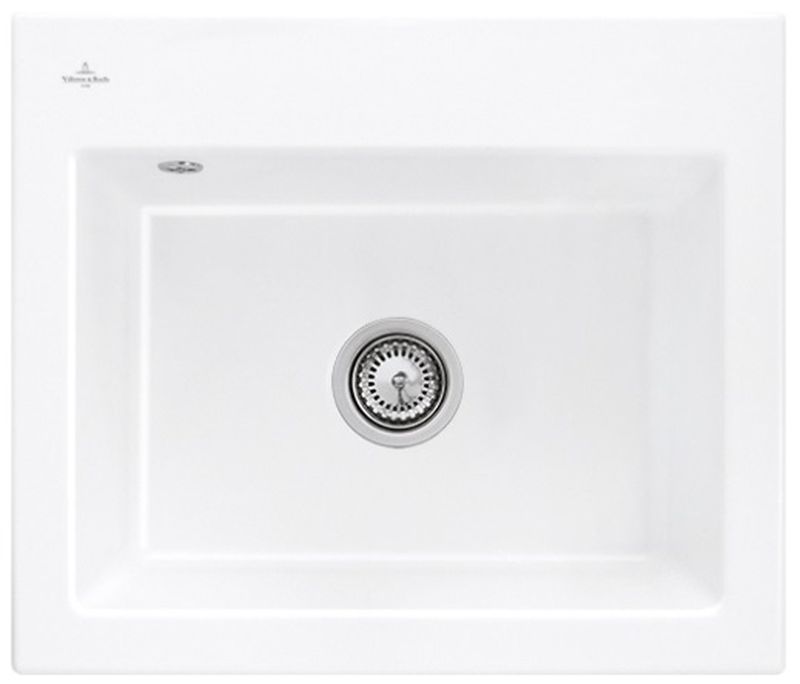 Villeroy & Boch Subway keramický drez 56.5x47.5 cm biela 33091FR1