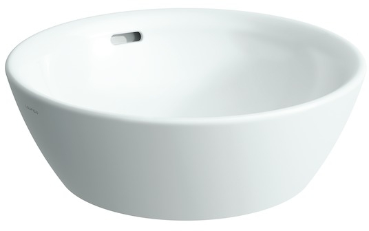 Laufen Pro B umývadlo 42x42 cm okrúhly pultové umývadlo biela H8129620001091