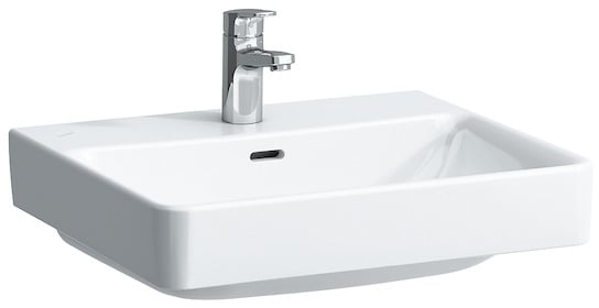 Laufen Pro S umývadlo 55x46.5 cm obdĺžnik klasické umývadlo-pultové umývadlo biela H8169620001041