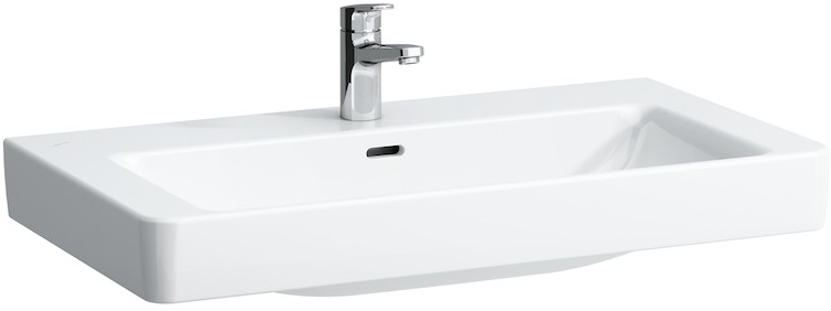 Laufen Pro S umývadlo 85x46 cm obdĺžnik klasické umývadlo-pultové umývadlo biela H8139650001041