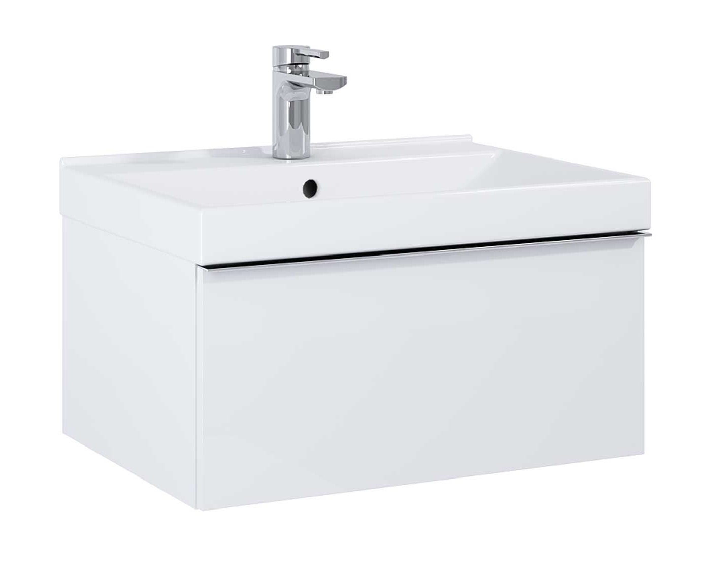 Elita Look skrinka 60x44.9x28.1 cm závesná kúpeľňová skrinka pod umývadlo biela RE010603025290