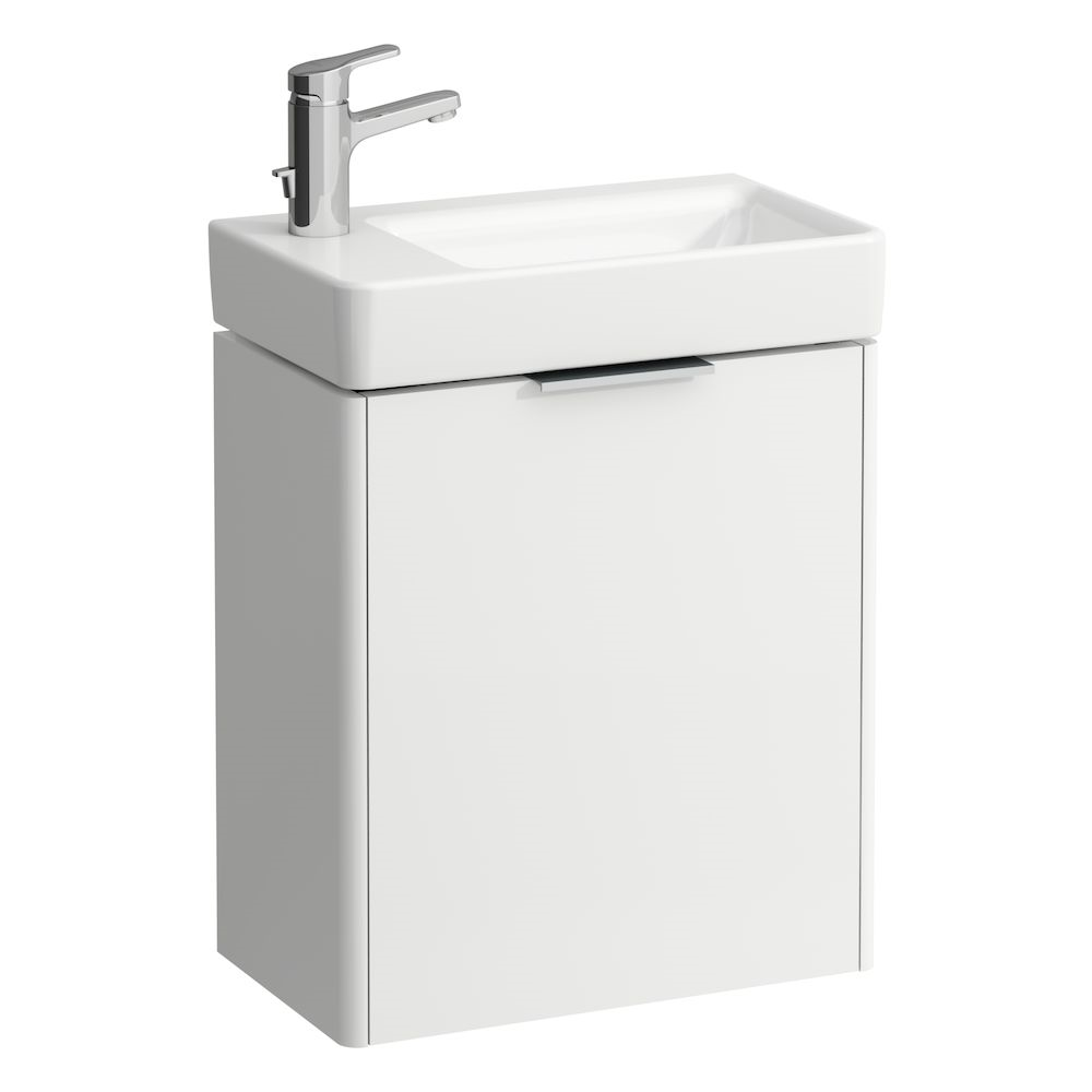 Laufen Base skrinka 47x26.7x53.1 cm závesná kúpeľňová skrinka pod umývadlo biela H4021011102611