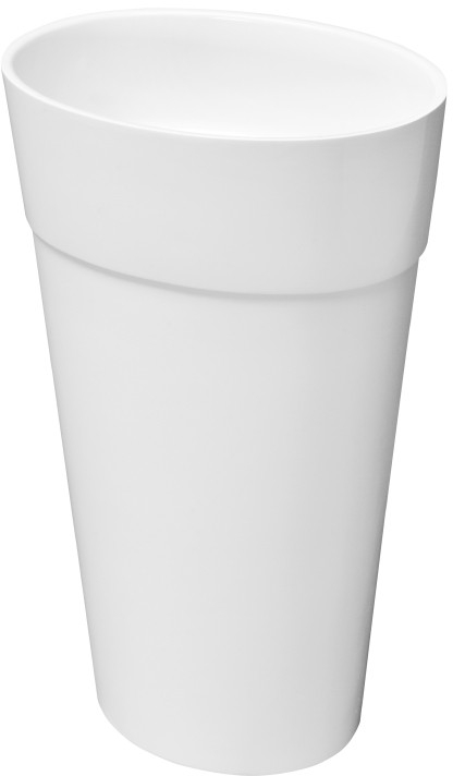 Besco Uniqa umývadlo 46x32 cm oválny voľne stojacie umývadlo biela #UMD-U-WO