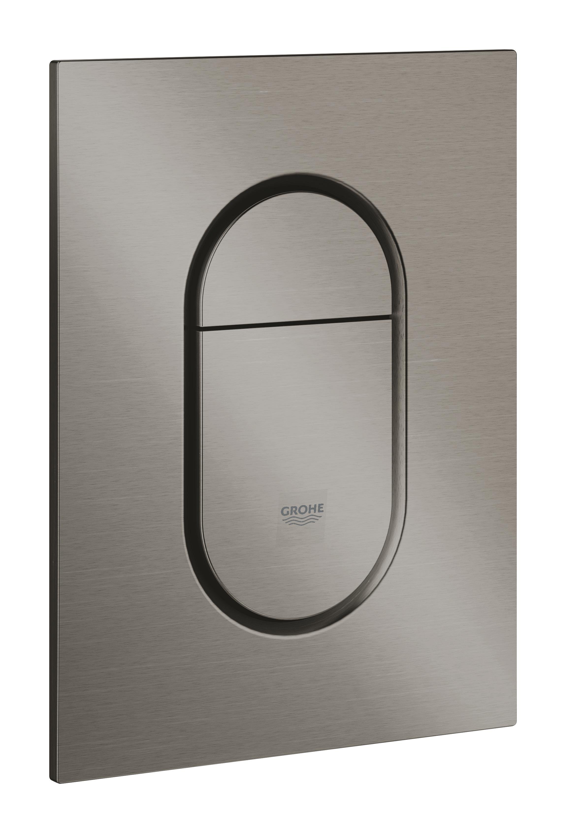 Grohe Arena Cosmopolitan S splachovacie tlačidlo do toalety Brushed Hard Graphite 37624AL0