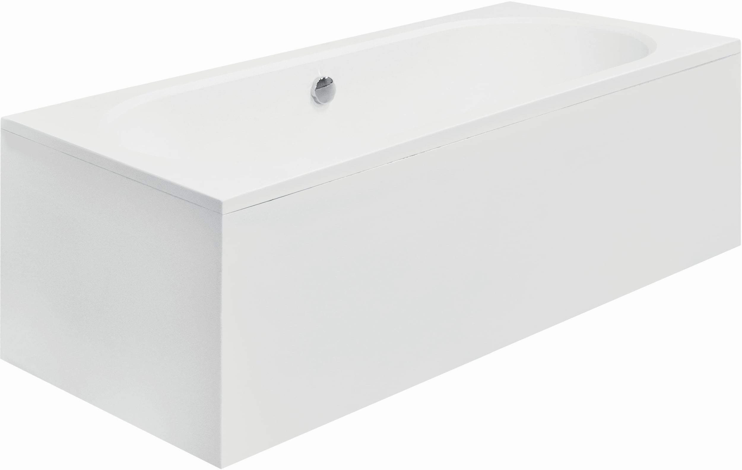 Súprava obdĺžniková vaňa Besco Vitae #WAV-150-PK, obkladový panel k vani Besco Vitae #OAV-150-PK