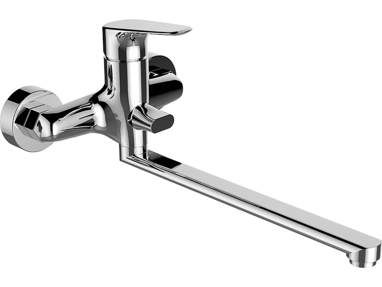 Laveo Rondo vaňová/sprchová batéria nástenná chrómová BLX01FD