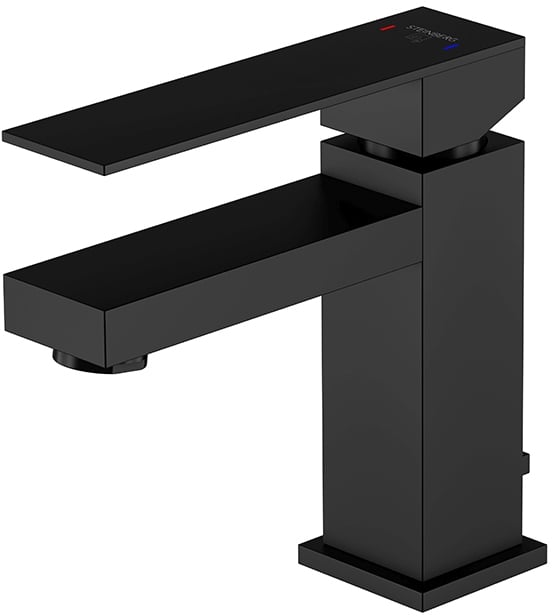 Steinberg 160 umývadlová batéria stojanková čierna 1601000S