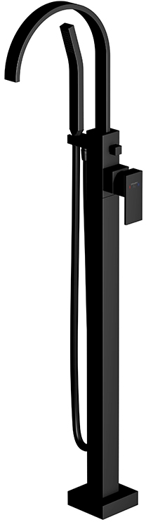 Steinberg 135 vaňová/sprchová batéria voľne stojaca čierna 1351162S