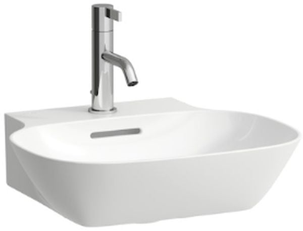 Laufen Ino umývadlo 45x41 cm klasické umývadlo-pultové umývadlo biela lesklá H8163000001041
