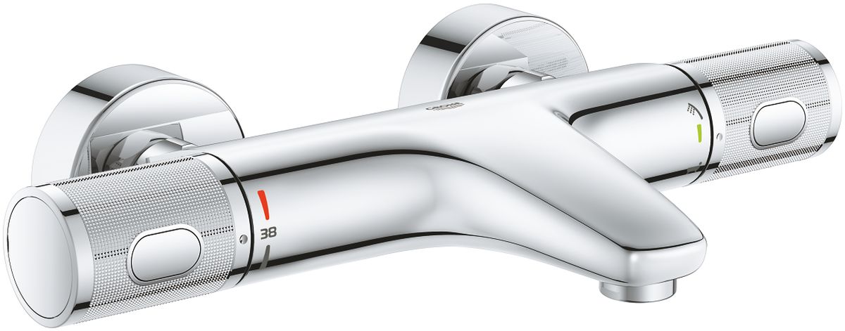 Grohe Grohtherm 1000 vaňová/sprchová batéria nástenná áno chrómová 34779000