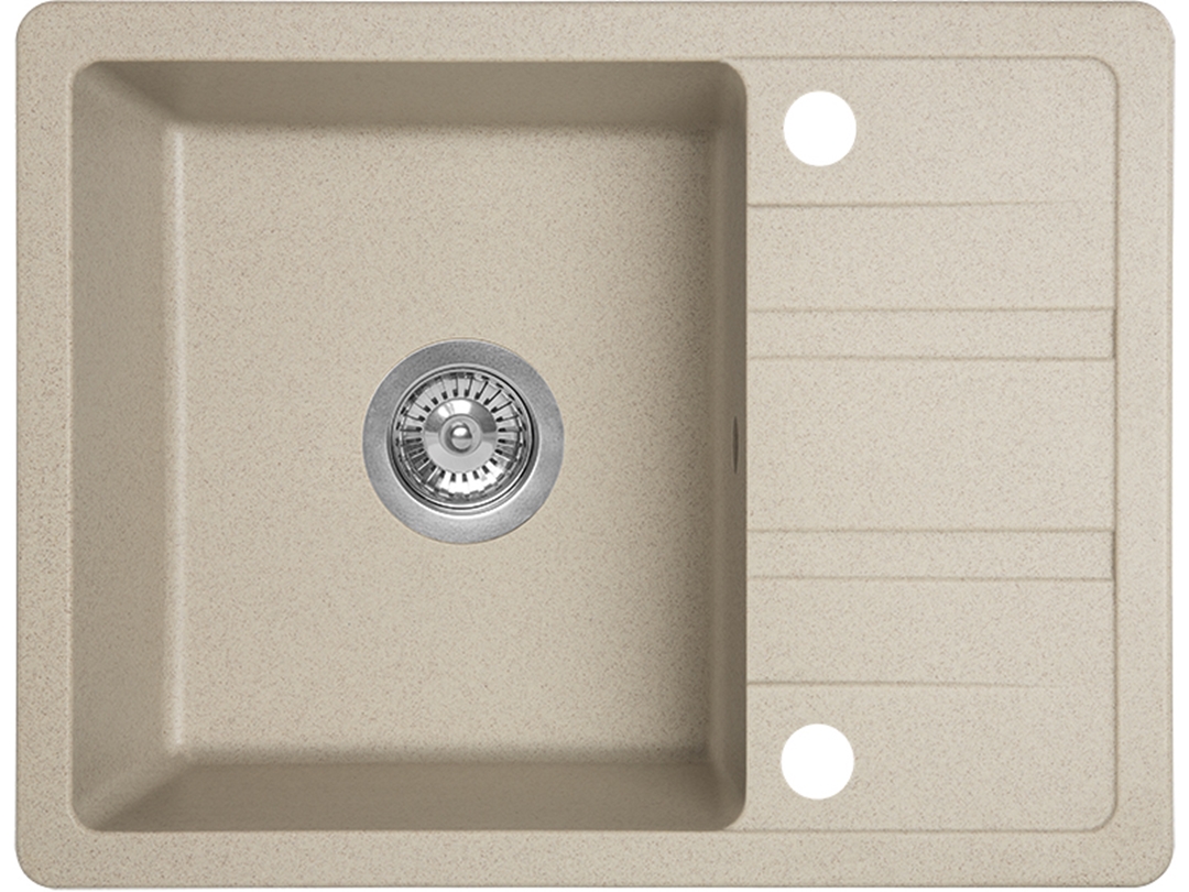 Laveo Stella granitový drez 58x44 cm béžová SBY413T