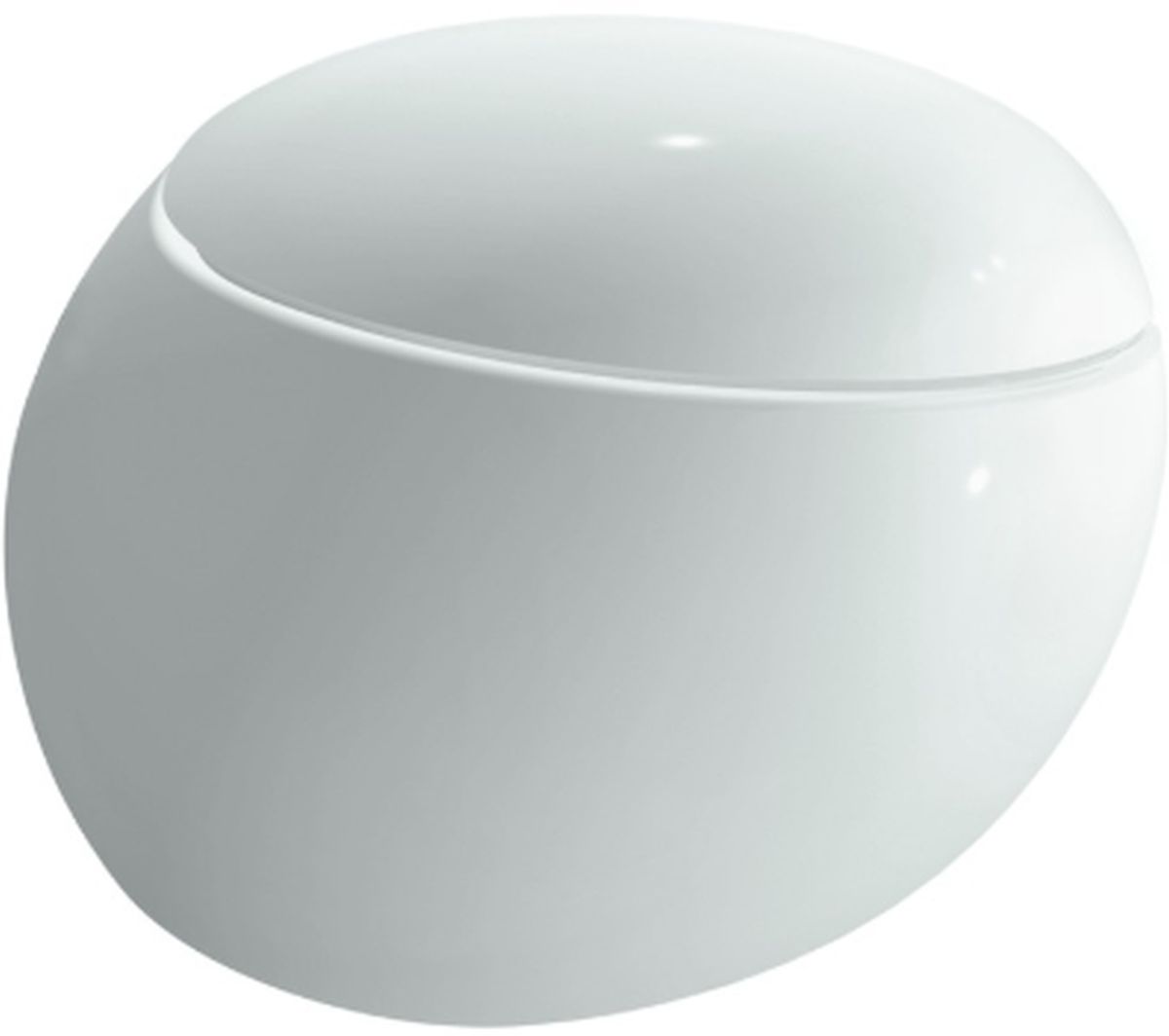 Laufen Alessi One wc misa závesné bez splachovacieho kruhu biela H8209714000001