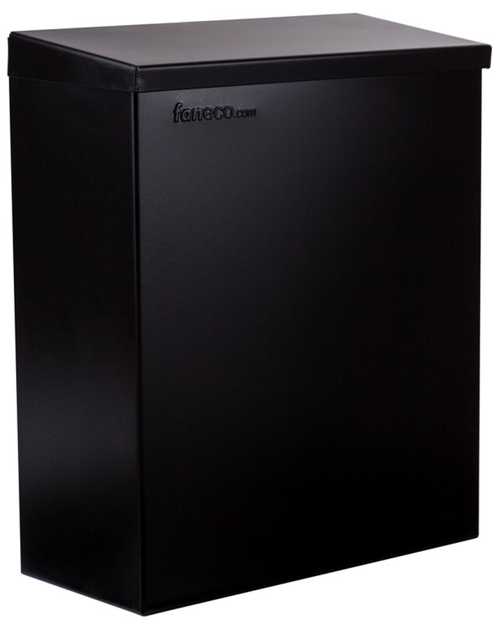 Faneco Hit odpadkový kôš 7 l čierna WB7BL