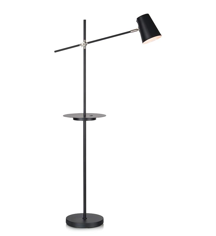Markslöjd Linear stojaca lampa 1x40 W čierna 107307