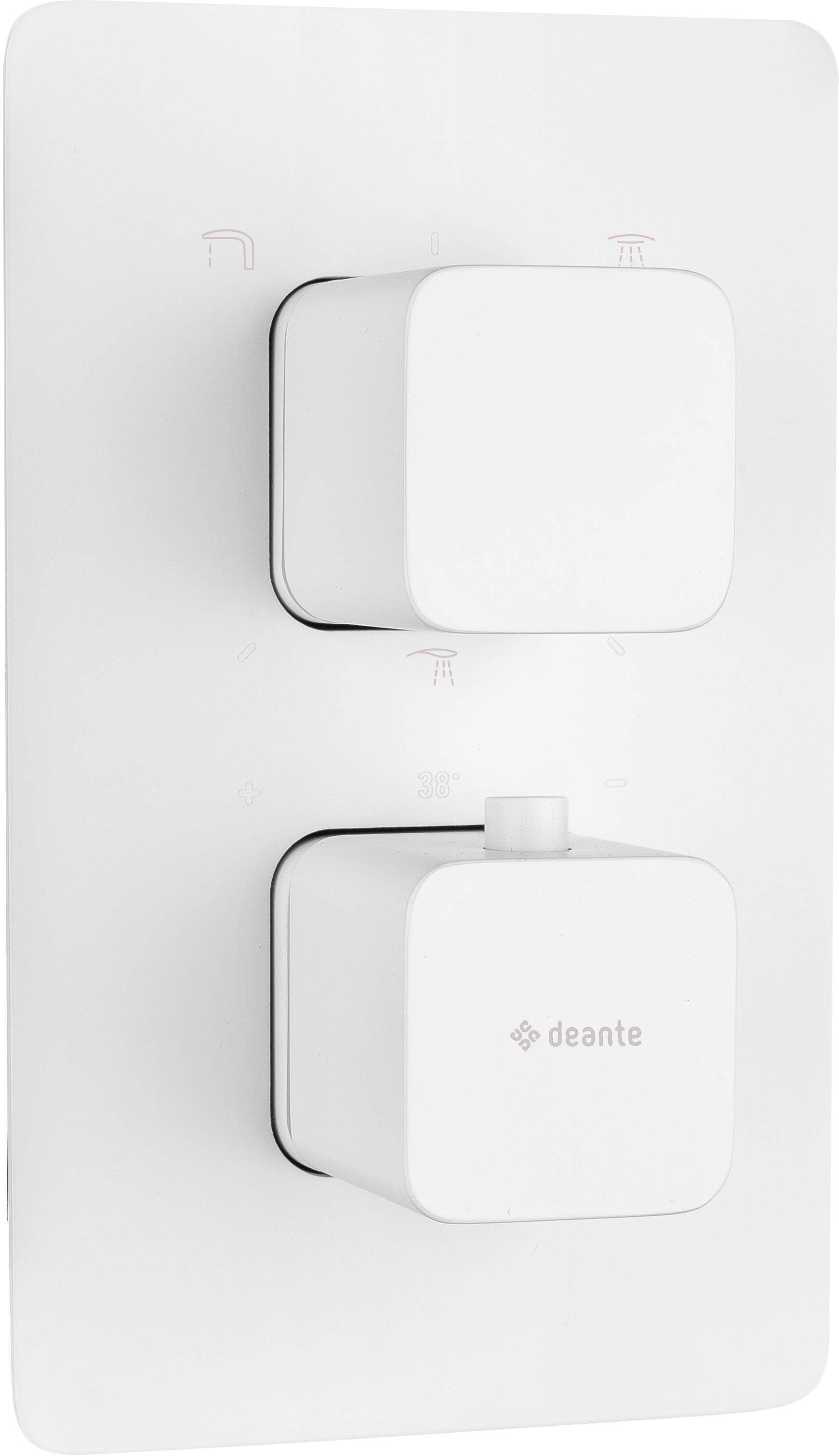 Deante Box vaňová/sprchová batéria podomietková áno biela BXY_AECT
