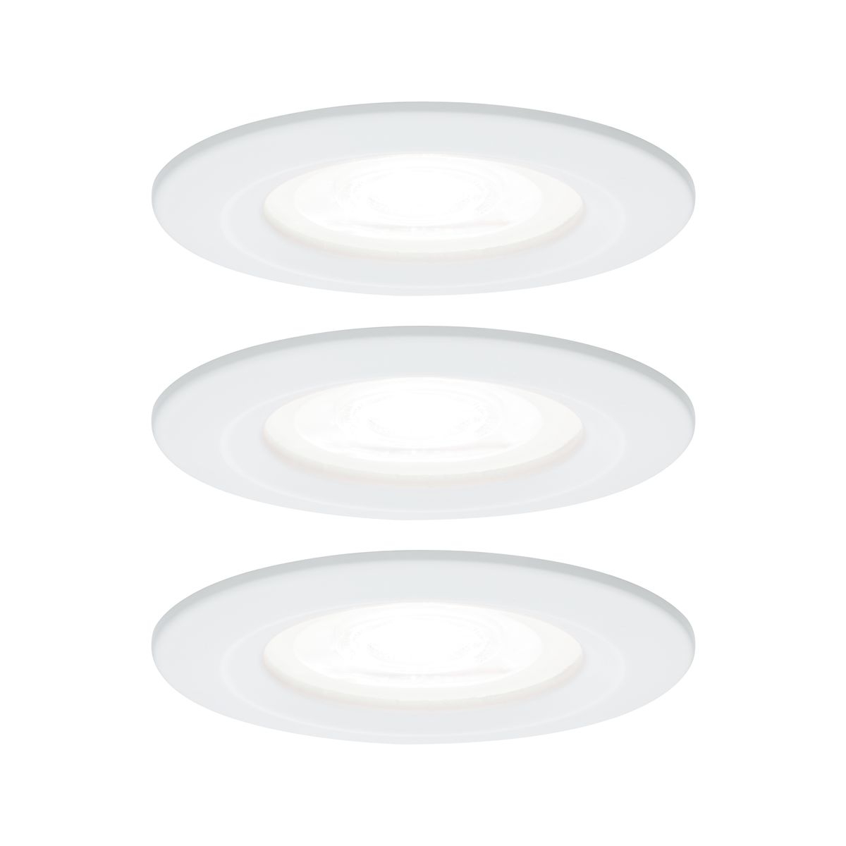 Paulmann Nova zapustené svietidlo 3x6.5 W biela 92984