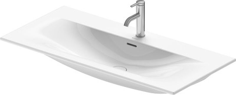 Duravit Viu umývadlo 103x49 cm obdĺžnik umývadlo na nábytok biela 23441000001