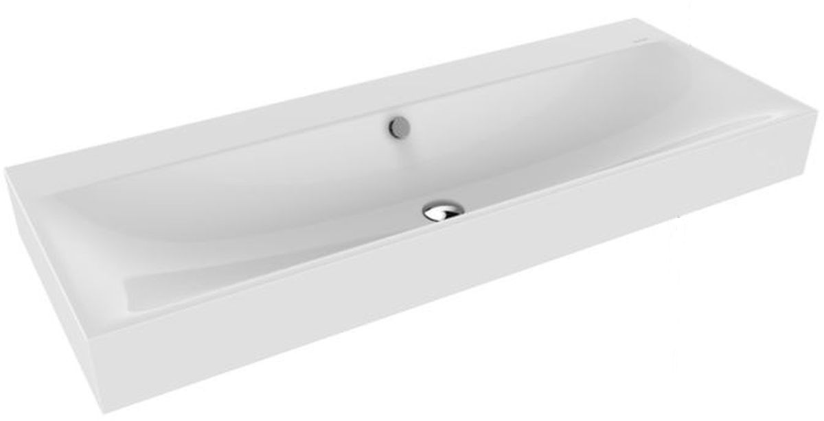 Kaldewei Silenio umývadlo 120x46 cm obdĺžnik klasické umývadlo biela 904506003001
