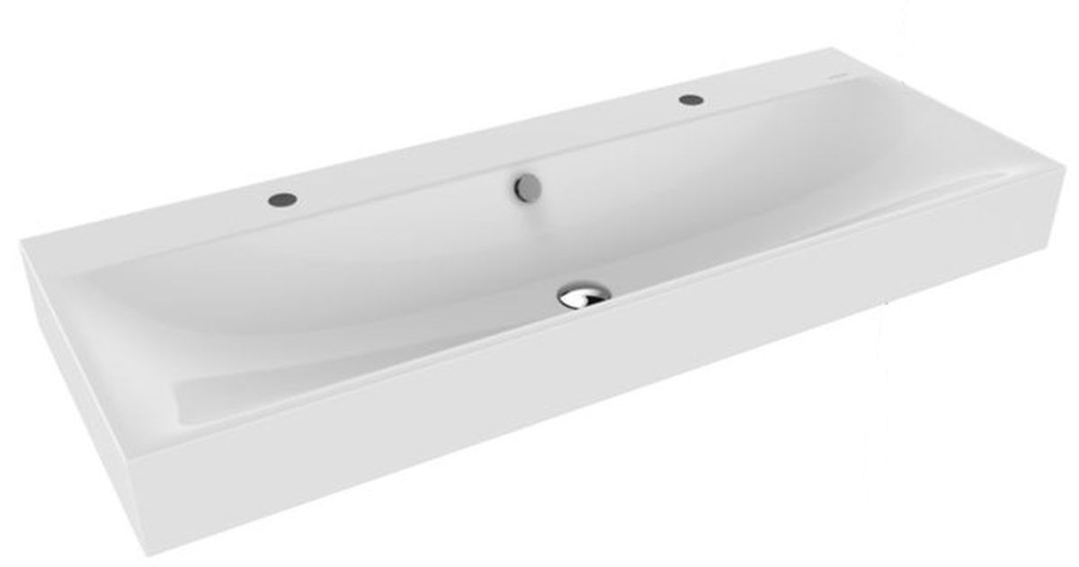 Kaldewei Silenio umývadlo 120x46 cm obdĺžnik klasické umývadlo biela 904506043001