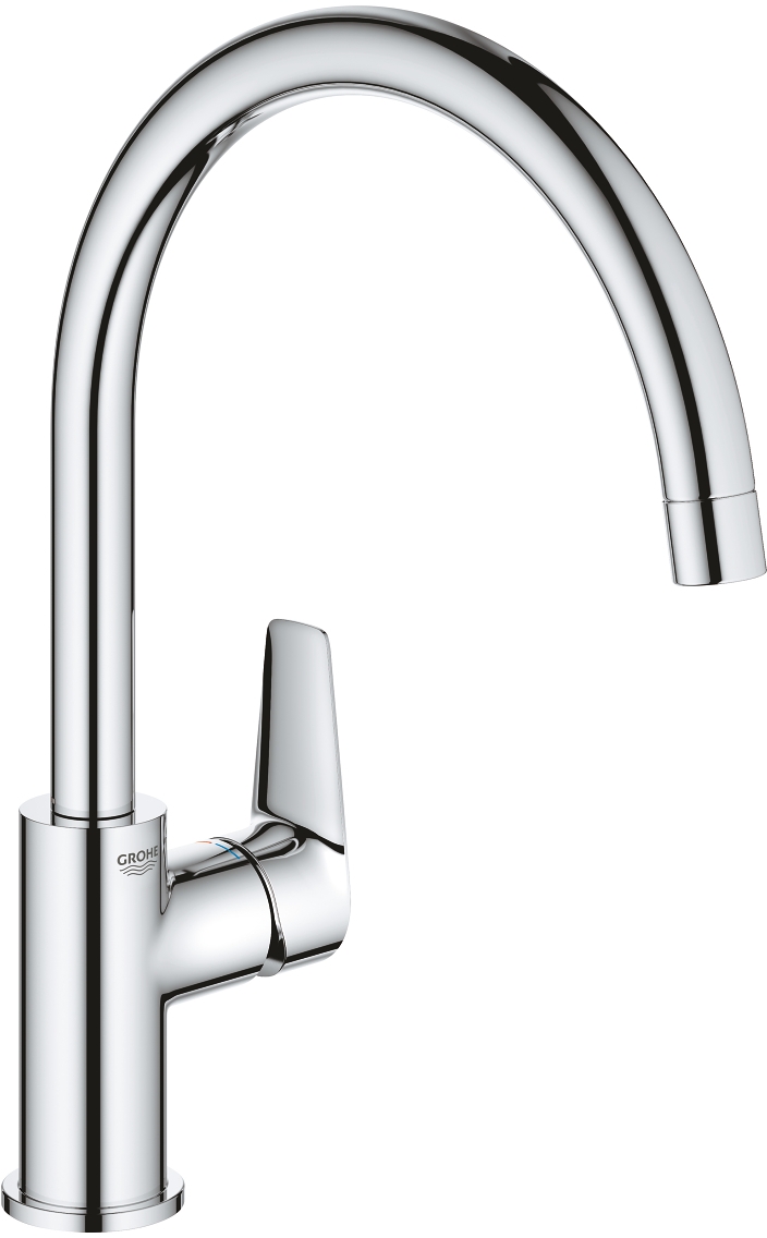 Grohe BauEdge kuchynská batéria stojaca StarLight Chrome 31367001