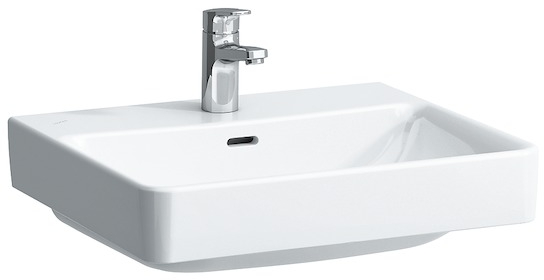 Laufen Pro S umývadlo 55x46.5 cm obdĺžnik klasické umývadlo-pultové umývadlo biela H8169624001041